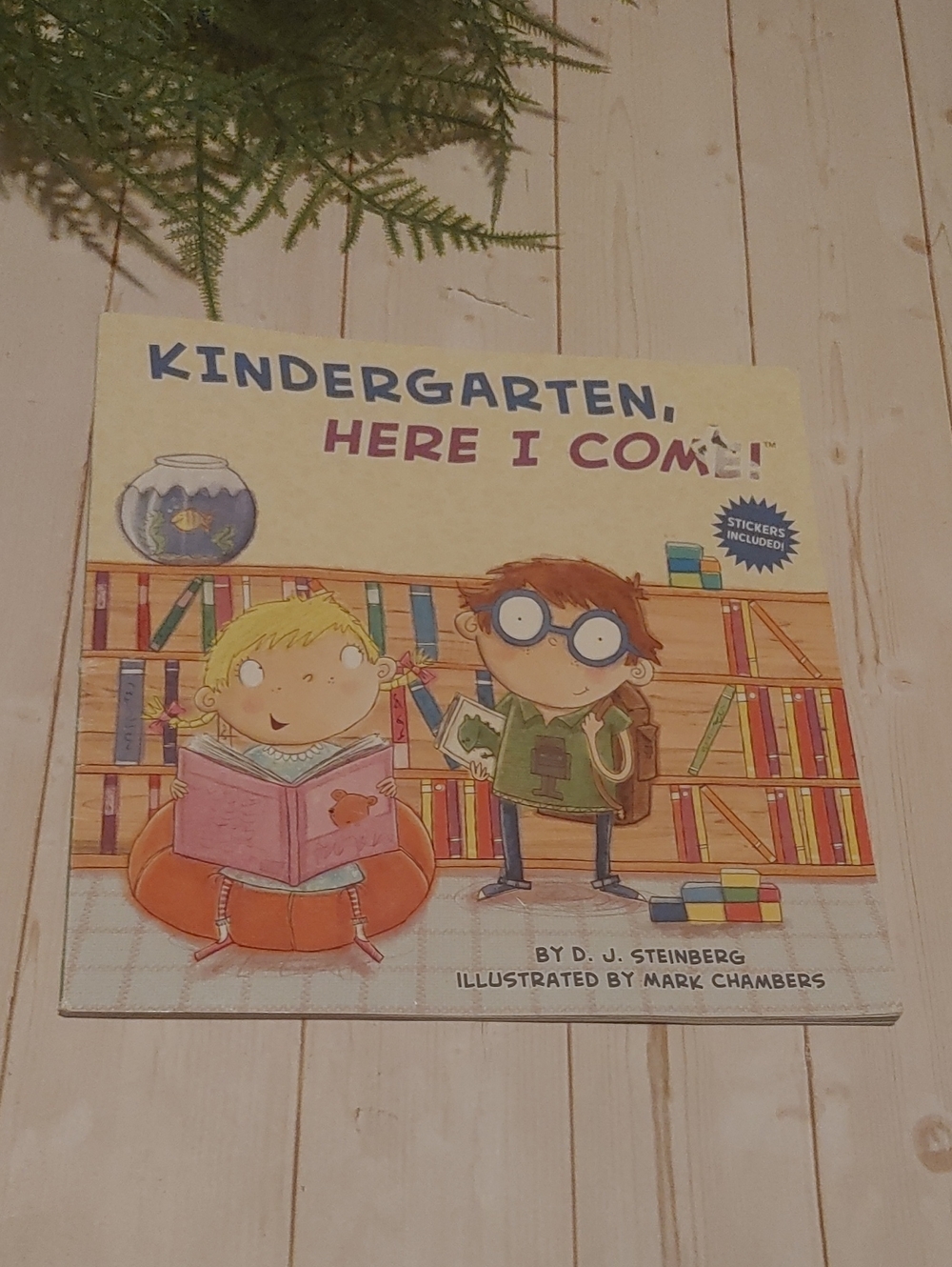 Kindergarten Here I Come Easy Reader Book Learners By D.J. Steinberg
